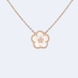 반클리프 앤 아펠 럭키 스프링 목걸이